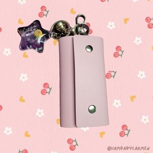 Kawaii 5-Ring Key Holder with Charm